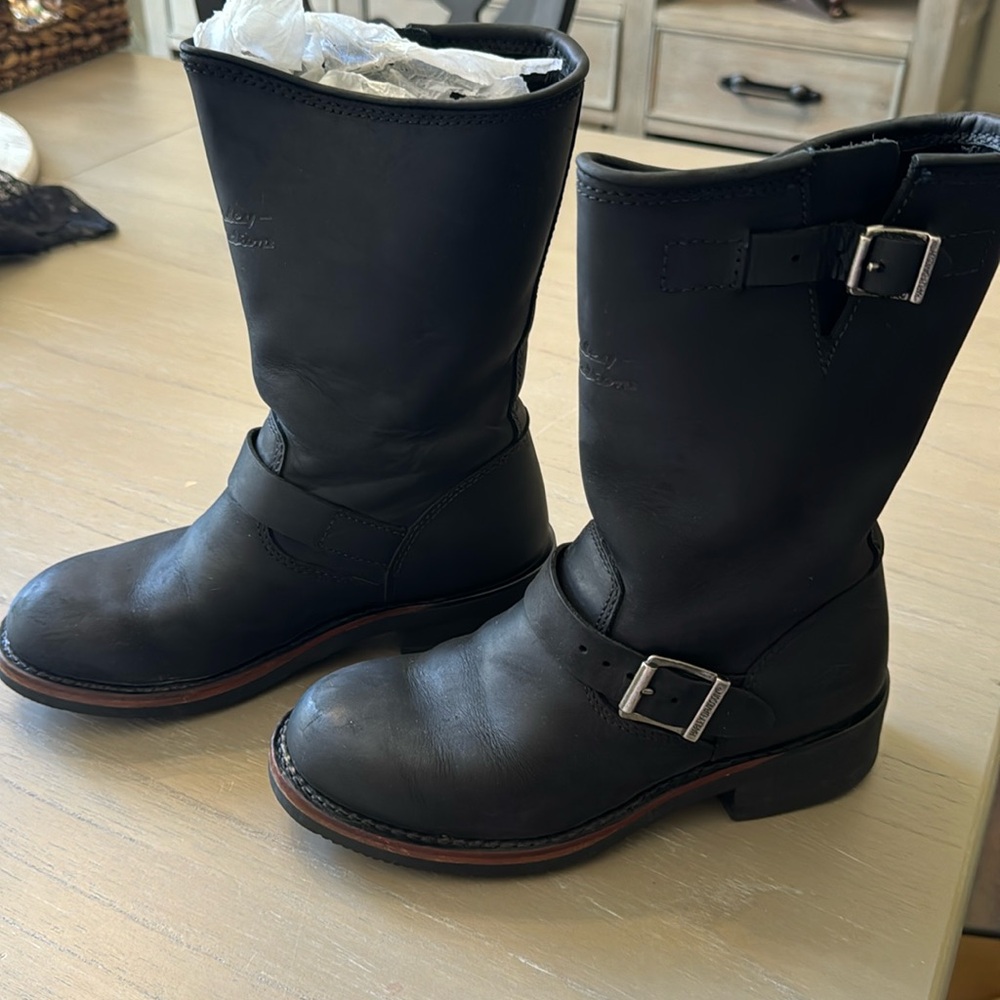 Harley Davidson, size 6 1/2, Salado Boot